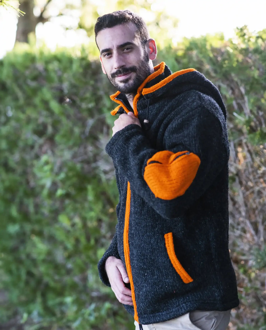 chaqueta lana merino mrengo