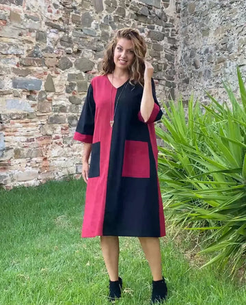 Vestido Invierno Mujer Talla Grande