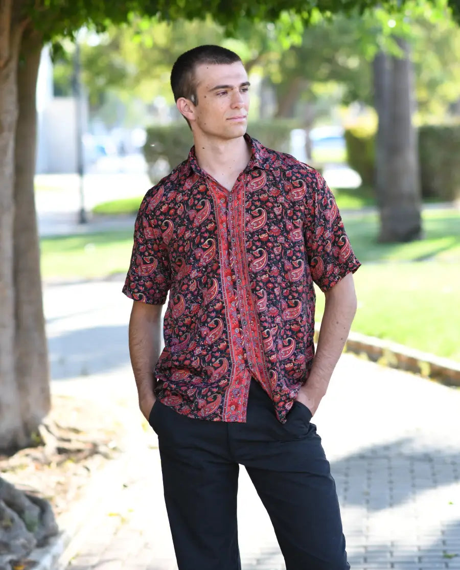 Camisa Hombre de seda