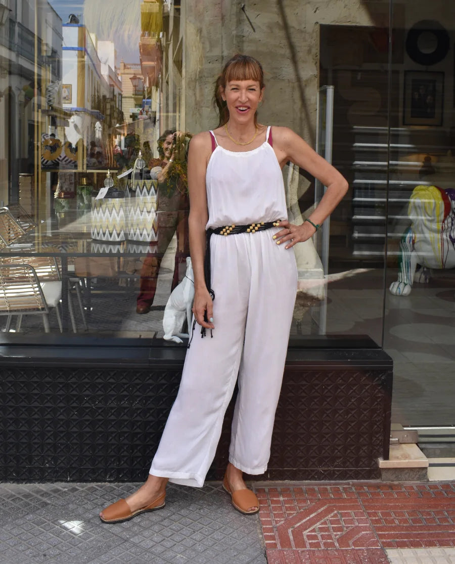 Mono Pantalón Blanco