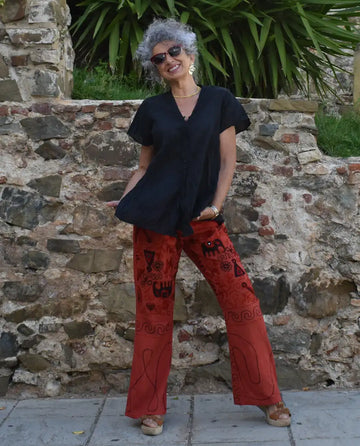 Pantalón Bordado